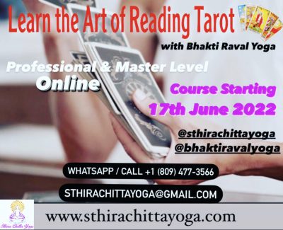 Tarot Courses - Sthira Chitta Yoga School - 2022